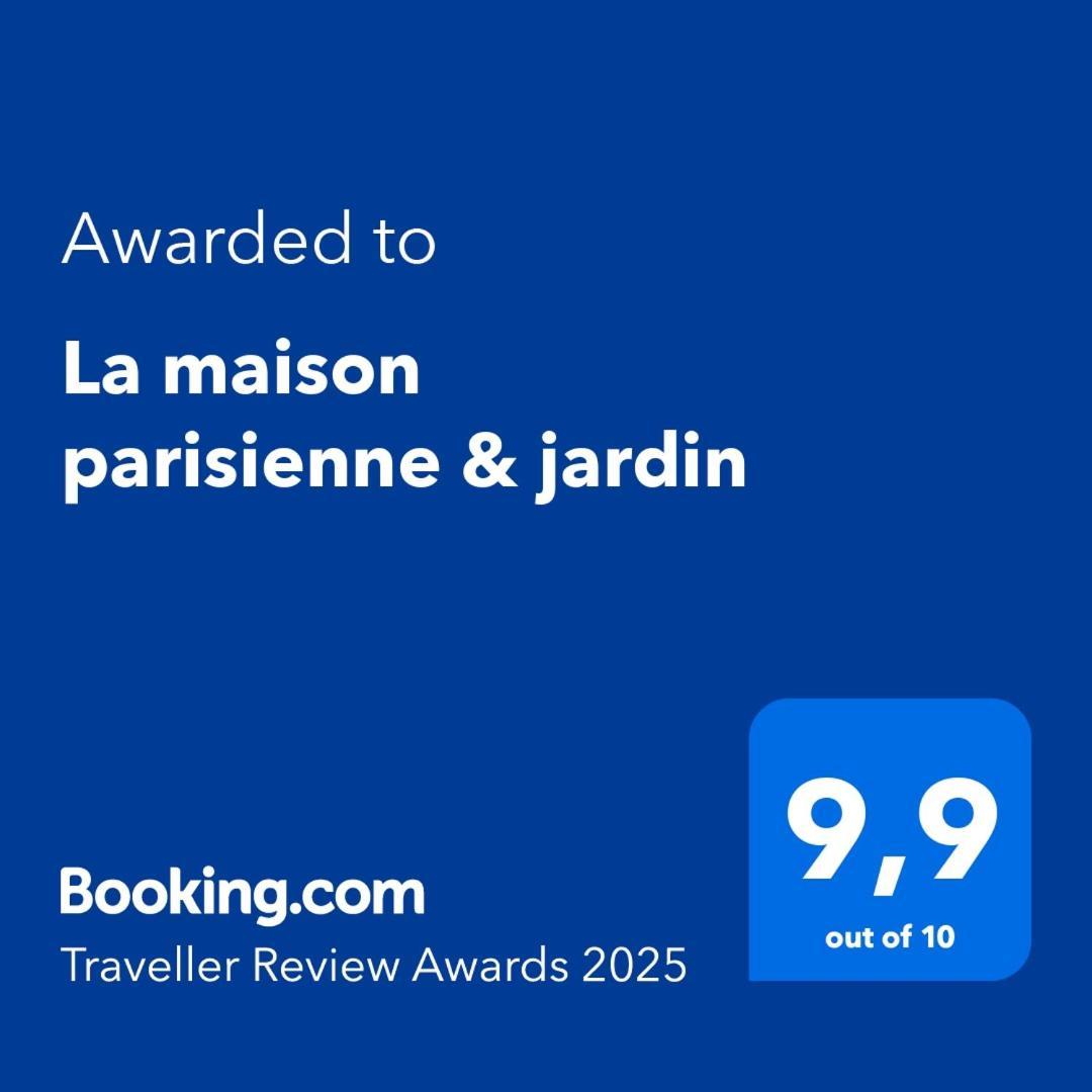 La Maison Parisienne & Jardin Argenteuil Extérieur photo